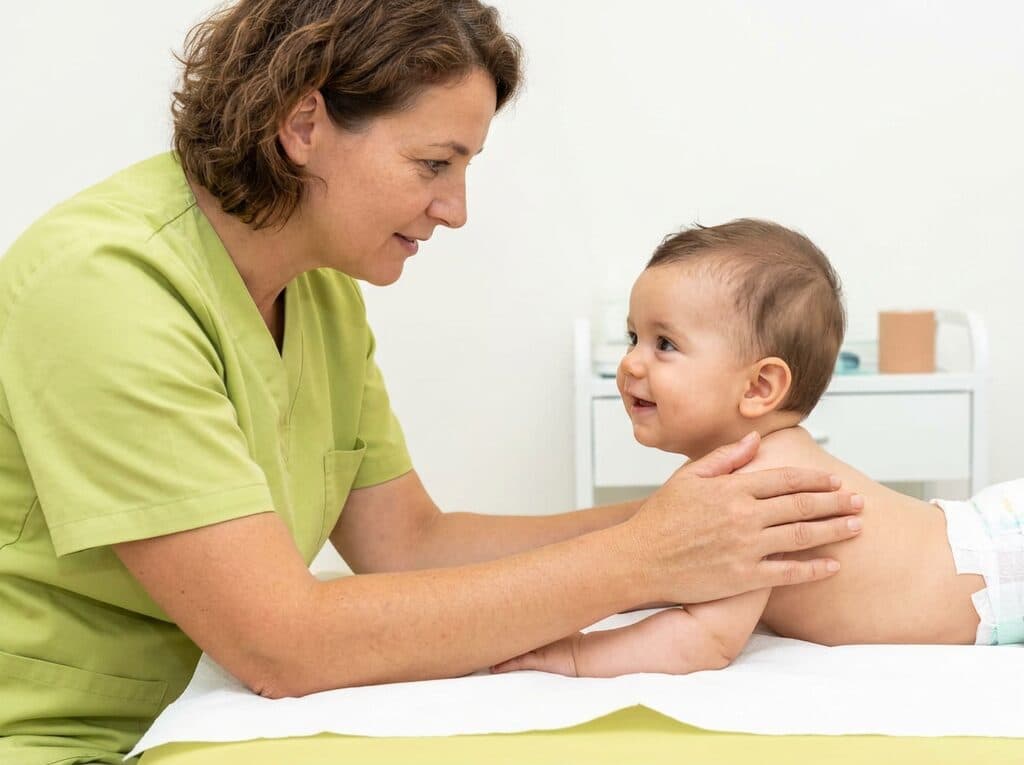 Osteopatía pediátrica en Vigo para bebés y niños