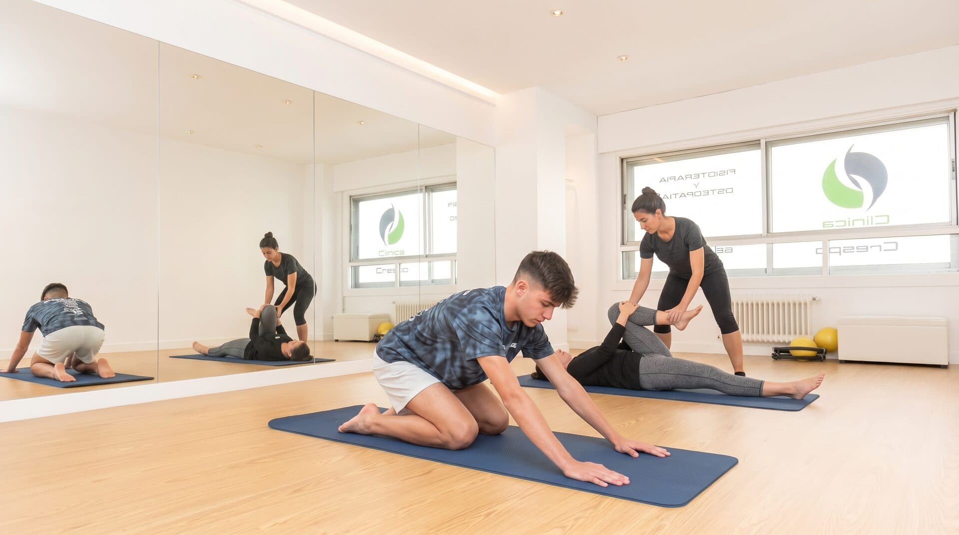 Ejercicios terapéuticos de pilates en Vigo