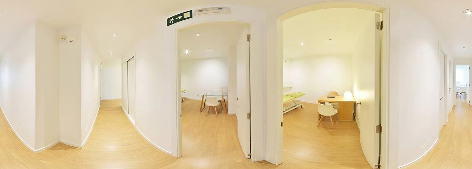 Visita virtual de la clínica de fisioterapia en Vigo